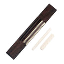 Rosewood Guitar Bridge+ Cattle Bone Guitar Nut+ Saddle for Classic Guitar
