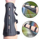 Outdoor Supplies Adjustable Archery Arm Guard Shooting Glove Hunting BracerJ Gw