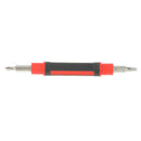 4 in 1 Pen-Shaped Multi-function Alloy Screwdriver with two double-ended bitsFT