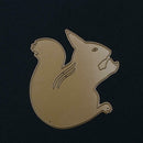 Cutting Die Squirrel DIY Metal Stencil Scrapbooking Craft Embossing Decor