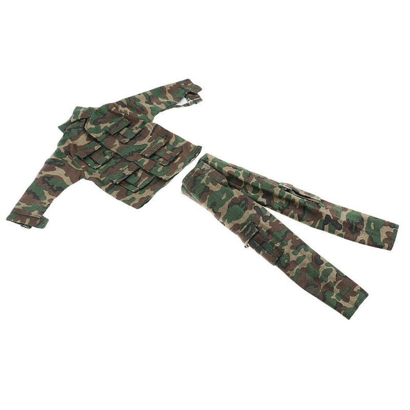 1: 6 Scale Clothes Uniform Sets for Soldier Camouflage Suits for 12 Inch Figures