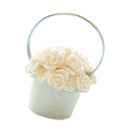 Rose Basket Shaped Wedding Place Card Holders with Holder Stand Memo Holder Card