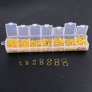 3000x Metal Open Jump Rings Single Loops Jewlery Making Pendants Repair