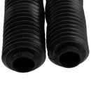 1 Pair 37mm Universal Dustproof Plastic Front Motorcycle Fork Cover Gaiters