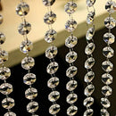 33 FT Crystal Clear Acrylic Bead Garland Chandelier Hanging wedding supplie