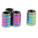 4pcs Aluminum Motorcycle Car Tire Air Valve Stem Pressure Dust Cap Cover