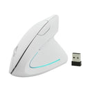 Wireless Vertical Mouse 2.4GHz USB Receiver 6 Buttons Ergonomic PC Mice