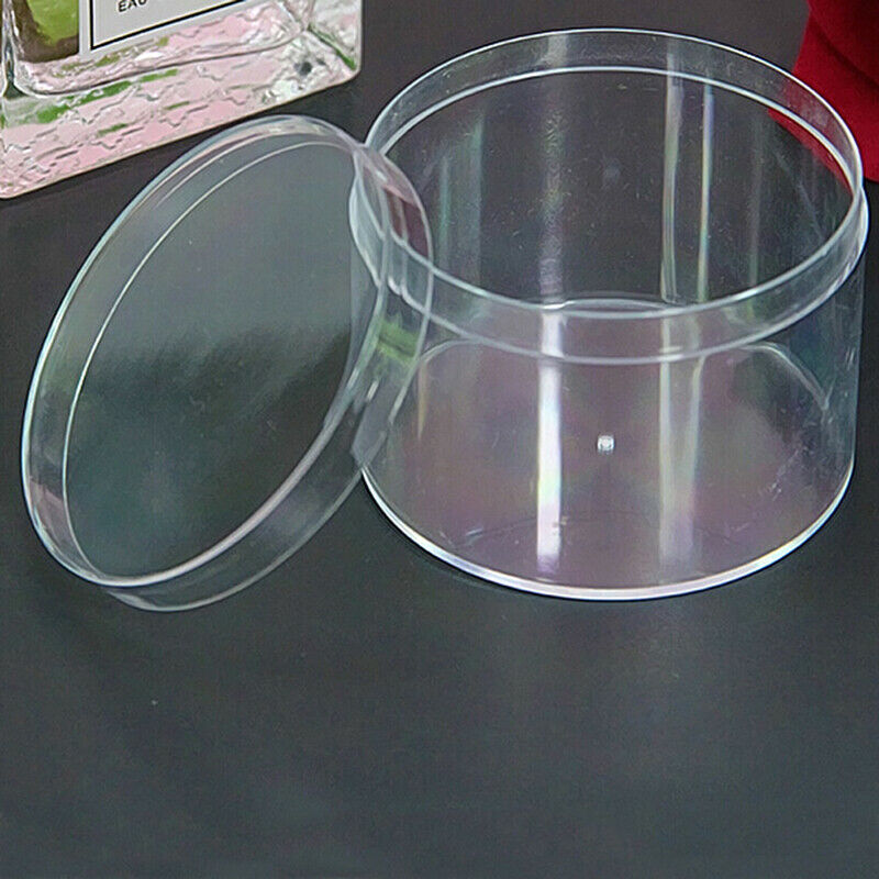 1Pc 100ML Transparent Plastic Container Box For DIY Mud Clay Accessory Tool3C