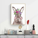 5D DIY Diamond Painting Garland Rabbit Full Round Drill Embroidery Craft