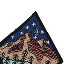 camp life embroidered patch outdoor camping badge applique sew on patch
