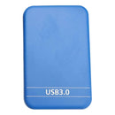 2.5 inch SATA 2 to USB3.0 HDD SSD Case External Hard Disk Enclosure (Blue)