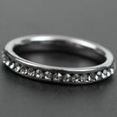 Women Fashion Single-row diamond ring US7