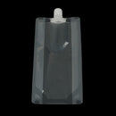 1PC 800ml DIY Plastic Transparent Cruise Drinks Pocket Flask Suction Fresh Ba JR