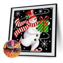 5D DIY Full Round Drill Diamond Painting Snowman Cross Stitch Art (LG335)