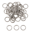 50x M14 Sliver Engine Oil Drain Plug Gasket Washer Fits Mitsubishi V5 V6