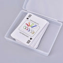 Transparent Plastic Box Playing Cards Container PP Storage Case Coin Container3C
