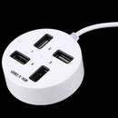 Usb2.0 Hub Hub One For Four Usb Ports Round Usb Hub Splitter C4B6