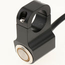 Universal 12V 7/8" Universal Motorcycle Handlebar Reset Switch Button Yellow