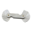 R7-14.5mm Pocket Measure Tool 32 Leaves Radius Gauge Gage OZ
