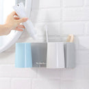 Wall Mounted Toothbrush Holder Cup Box Toothpaste Holder Bathroom Organise DHV