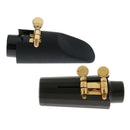 Soprano Saxophone Mouthpiece + Protective Cap + Sax Ligature Clip Set