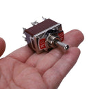 5X(AC 250V/15A 125V/20A ON/OFF/ON 3 Position DPDT Momentary Toggle Switch U6W9)