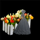 Wedding Theme Metal Elegant Lady Cutting Dies Stencils For Scrapbooking LJ