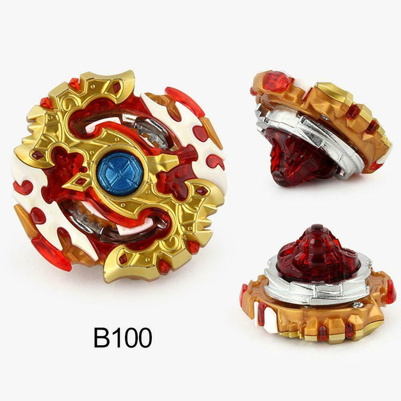 Metal Alloy Burst Gyro Fighting Gyroscope Launcher Spinning Toys A