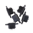 5X 3P IEC 320 C14 Male Plug Panel Power Inlet Sockets Connectors AC 250V 10A FT