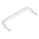 10x Door Drawer Pull Knob Cabinet Handle Hardware - Matte Silvery