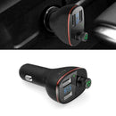 Dual USB Car Charger B300 3.4A Bluetooth 4.2 Handsfree FM New Transmitter M0W5
