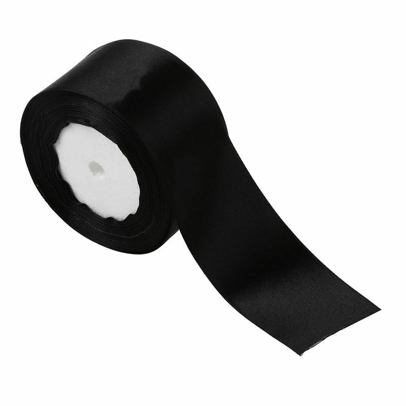 1 roll (25 yards/roll) 2'' (50mm) single face Satin Ribbon Webbing Decorati
