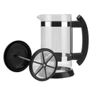 Stainless Steel 1000ml Tea Pouring Pot French Press Coffee Maker Kettle