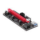 009s 1x to 16x PCI Express Riser Card USB3.0 Cable Dual 6Pin for BTC Mining
