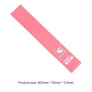 Rubber Yoga Resistance Bands Pilates Gym Workout Fitness Equipment (0.9mm) A