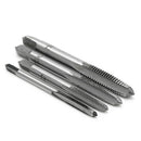 5pcs/Set T Type Machine Hand Screw Thread Taps Reamer M3/M4/M5/M6 Tap Set W X5Y7