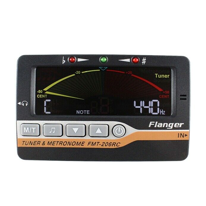 Flanger Instrument Tuner Metronome and Tone Generator 3 in 1 for All Instru