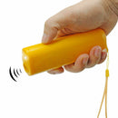 Ultrasonic Dog Repeller Anti Barking Stop Bark Pet Cat LED Training Control Tool