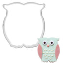 owl shaped stainless steel cutter biscuit cookie mold baking decor tool IOA Gw