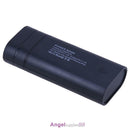 Universal USB 2X18650 Power Bank Case DIY Battery Charger Box +LED Flashlight