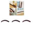 3 Pieces Simple Design Under Door Draft Blocker Cloth Draft Easy to Install