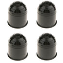 4Pcs Tow Bar Ball Cover Cap Car Towing Hitch Caravan Trailer Towball Protect