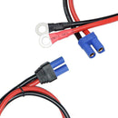 10AWG 0.4m 100A EC5 Plug To O Connection Cable Multi
