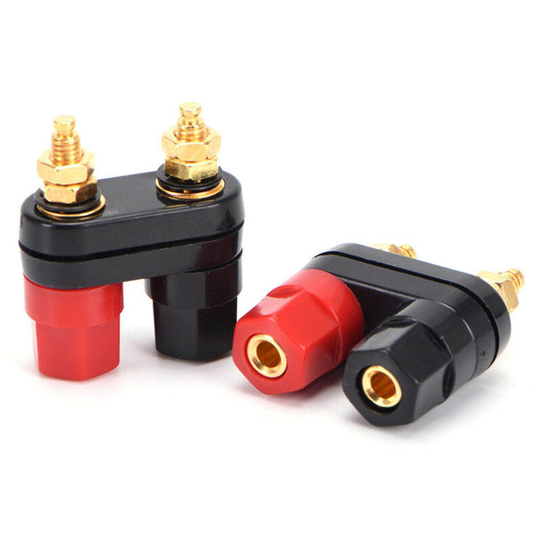 Banana Plug Couple Terminals Red Black Connector Amplifier TerminalBindingPoB3C