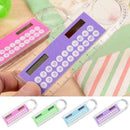 Mini Calculator Fashion Multifunction 10CM Ruler School C1Y8 Student Office F3R5