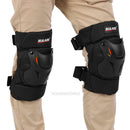 Professional Motorcycle Bike Knee Pads Gel Cushion Construction Adjustable Safe