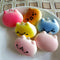 Mini 4cm Cat Bun Cellphone Straps Kids Soft BreadBDoy liau OS