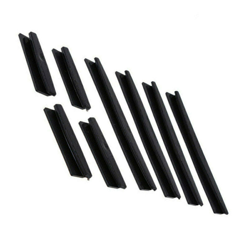 8pcs Car Door Edge Guards Trim Moldings Protection Strip Scratch Protector Set