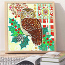 5D DIY Special Shaped Diamond Painting Owl Cross Stitch Mosaic Craft Kits