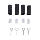 Steel Fixed Rope Retrofit Kit for 1/10 Off-Road Racing Crawler Car Ornament